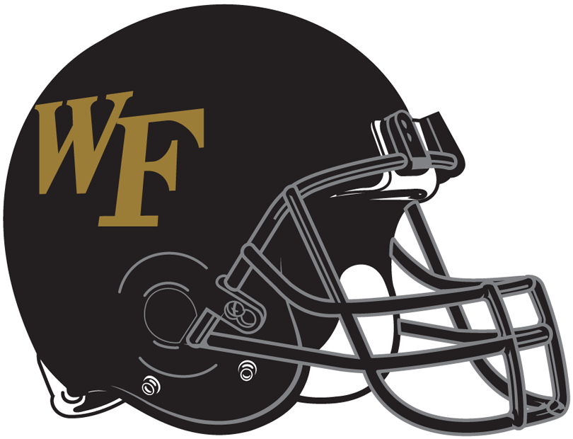 Wake Forest Demon Deacons 2007-2018 Helmet Logo iron on paper